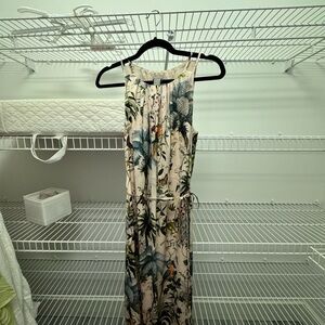 NWT Jungle Print Flowy Maxi Dress